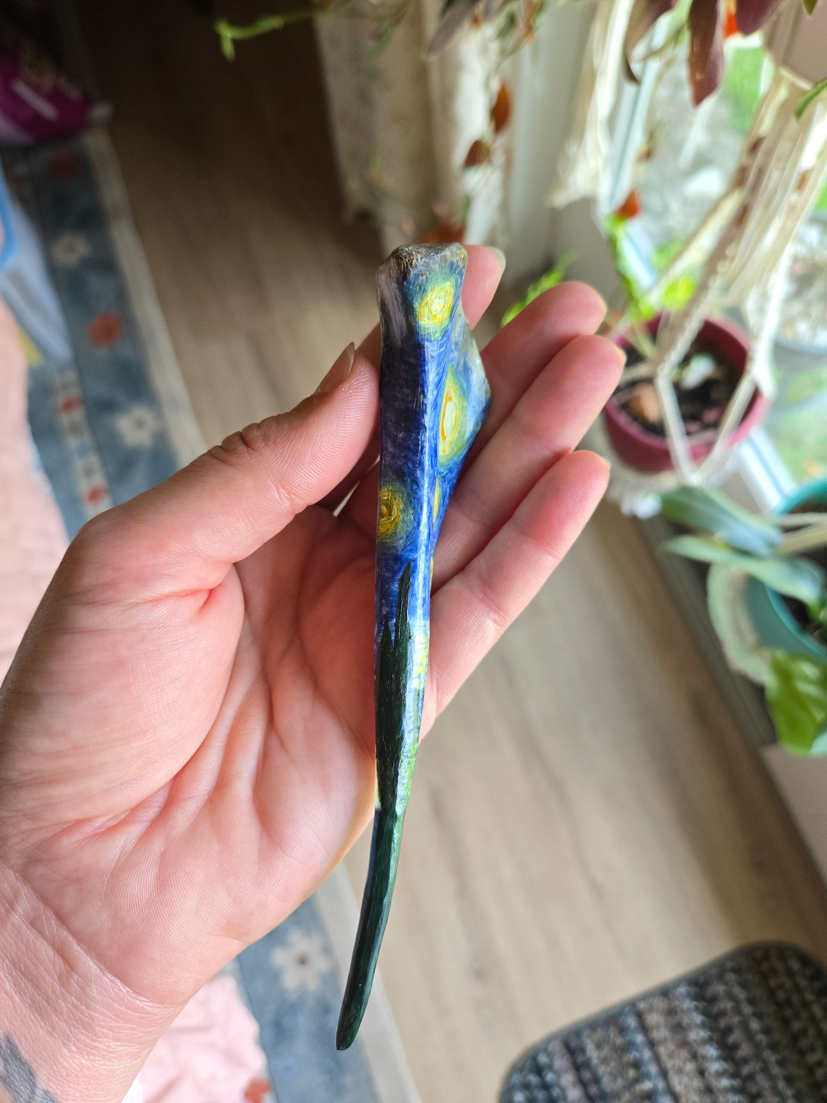 Deer Bone & Epoxy Hair Pins