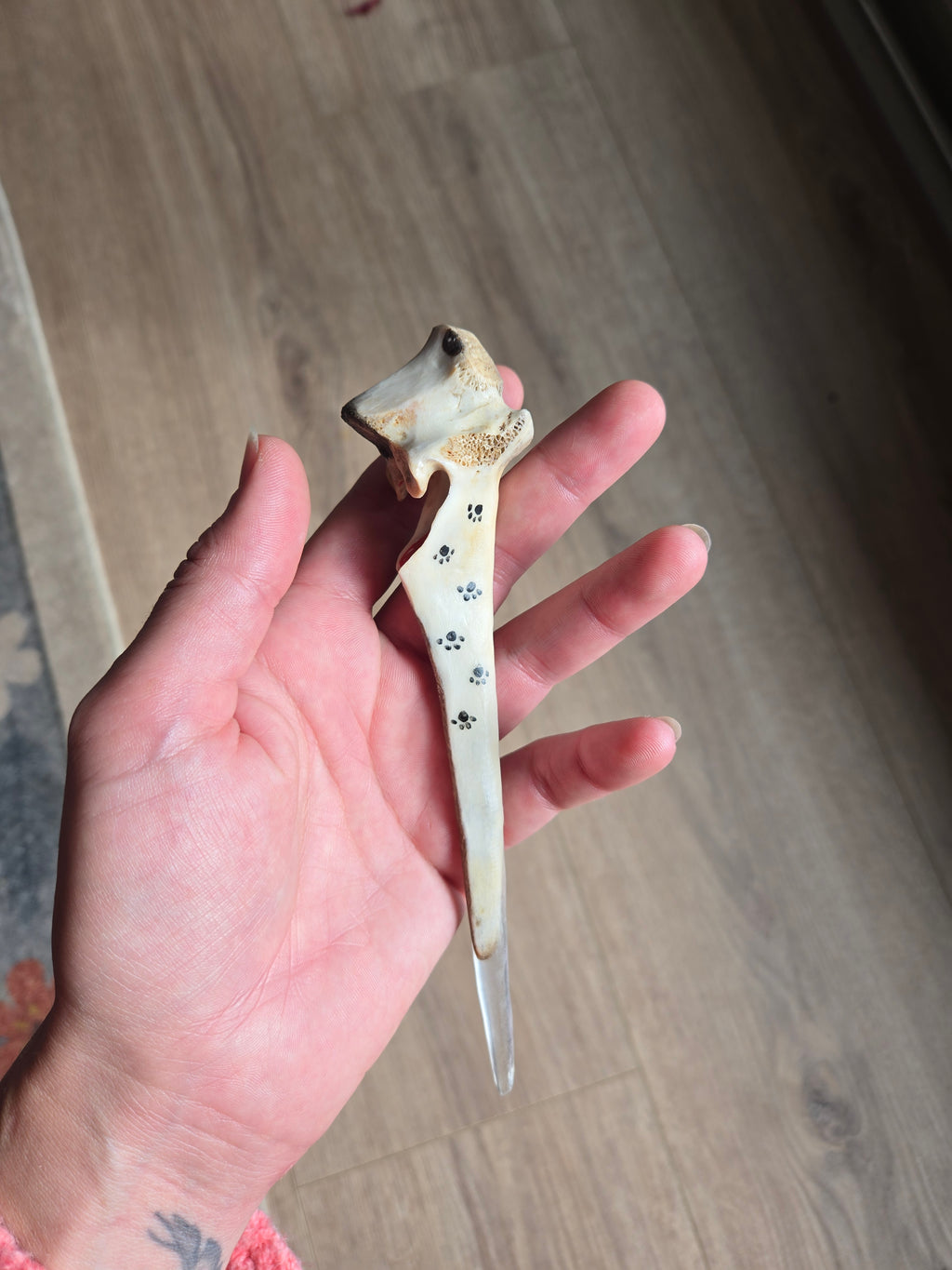 Deer Bone & Epoxy Hair Pins