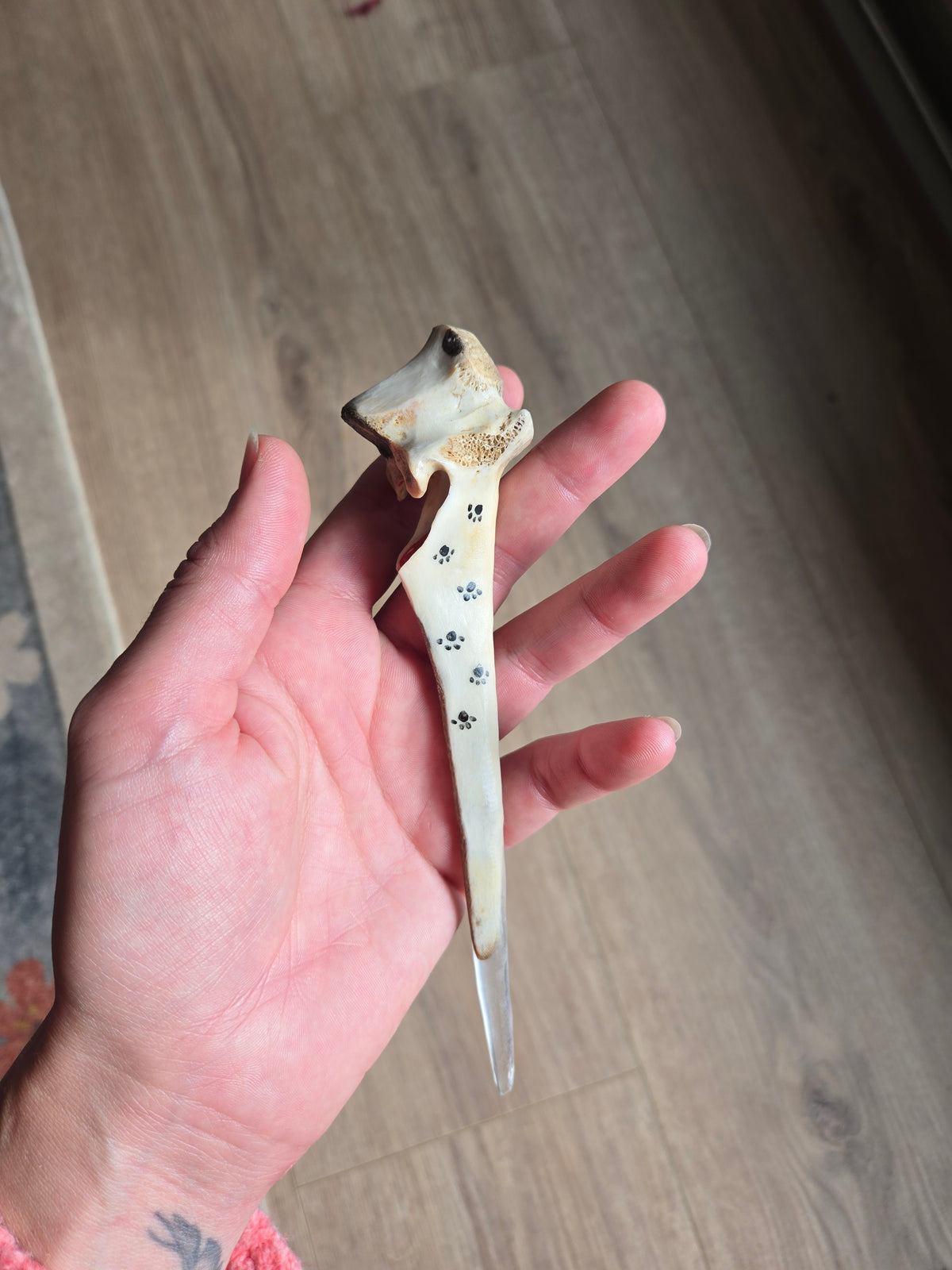 Deer Bone & Epoxy Hair Pins