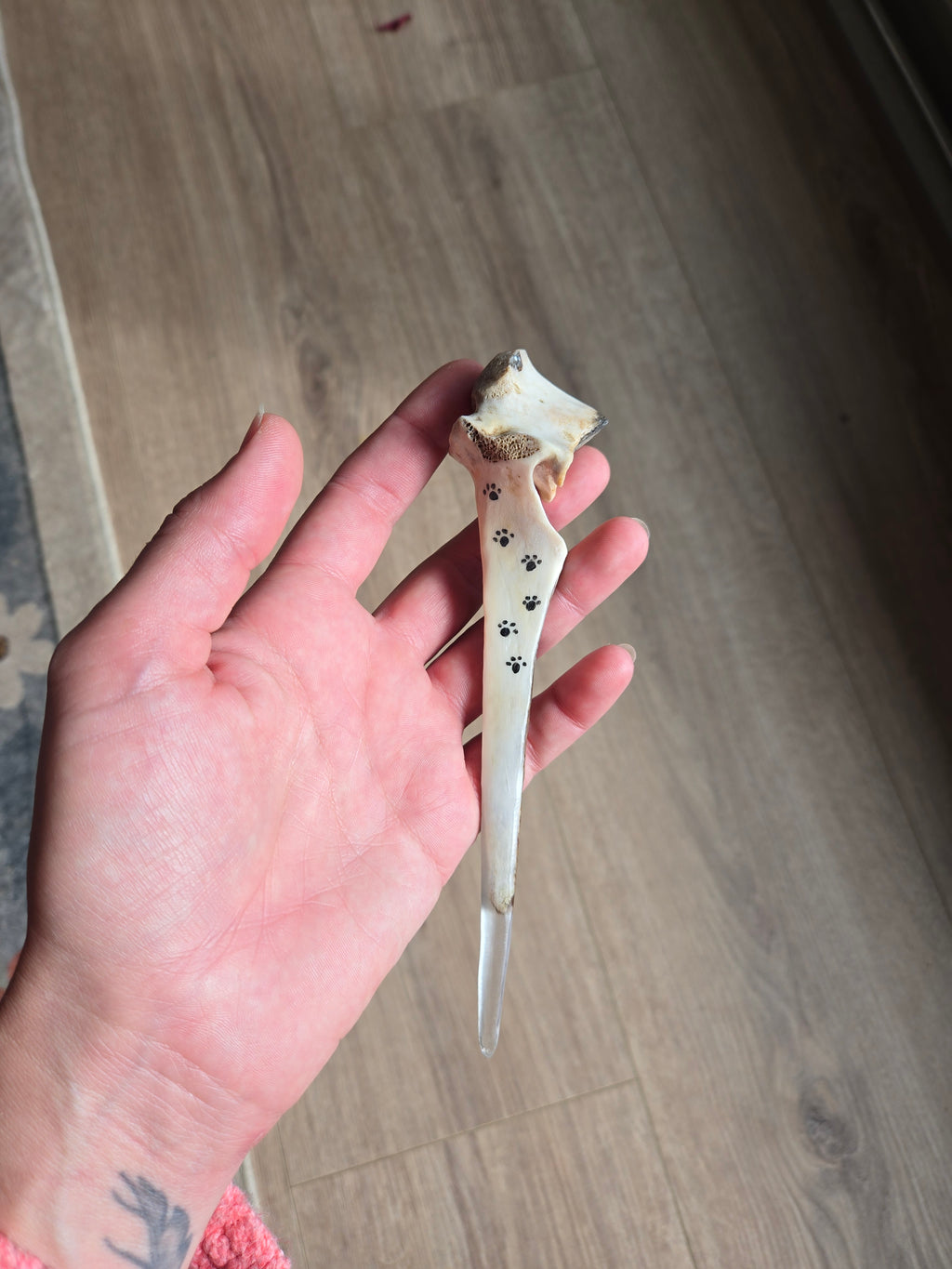 Deer Bone & Epoxy Hair Pins