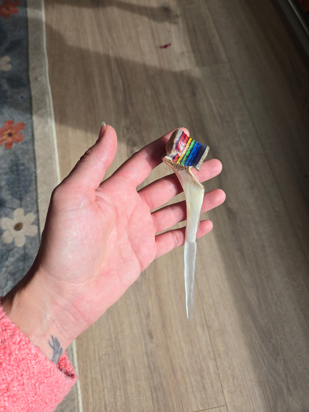 Deer Bone & Epoxy Hair Pins