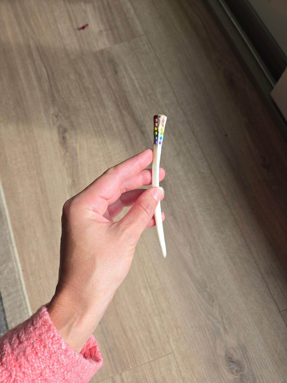 Deer Bone & Epoxy Hair Pins