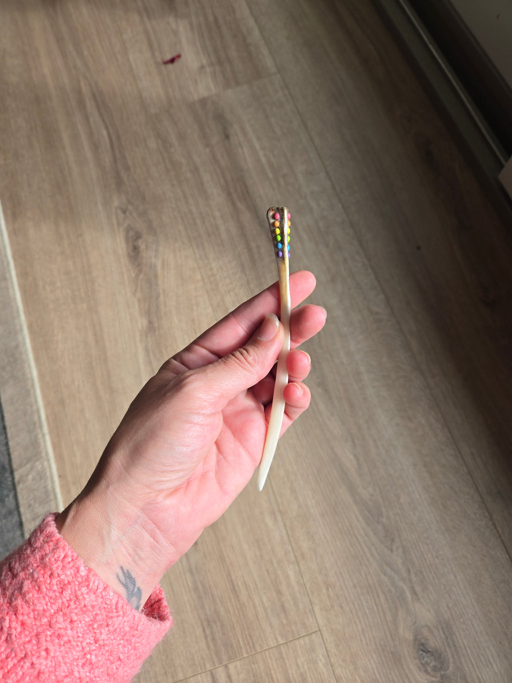 Deer Bone & Epoxy Hair Pins