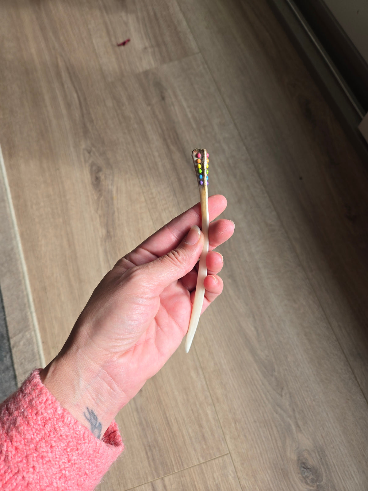 Deer Bone & Epoxy Hair Pins